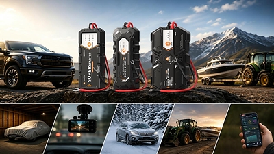 ANCEL BS200, BS300 and BS400 Super Starters are designed to support different vehicle starting needs across everyday driving, long-term parking, cold weather and equipment applications.