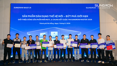 Grand Finale in Vietnam: Sungrow Master 2026 Raising Benchmarks for Solar Technical Expertise