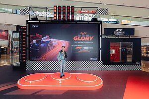 太古城中心呈獻《RACE TO GLORY》全港首個商場大型方程式賽車體驗活動