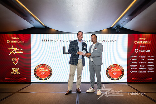 LRQA Named ‘Best in Critical Infrastructure Protection’ at CybersecAsia Readers’ Choice Awards 2026 This image opens in the lightbox