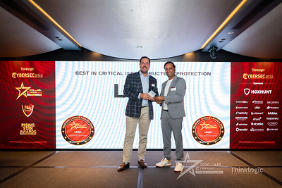 LRQA Dinobatkan sebagai 'Terbaik dalam Perlindungan Infrastruktur Kritikal' di CybersecAsia Readers' Choice Awards 2026