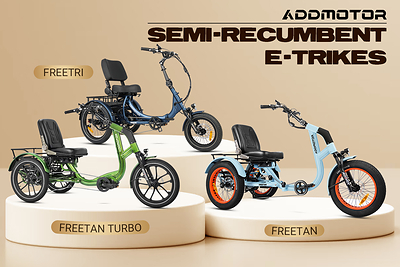 Addmotor Semi-Recumbent E-Trikes