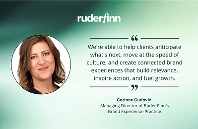 Ruder Finn Brand Experience Practice Adds Three New Clients to its Roster