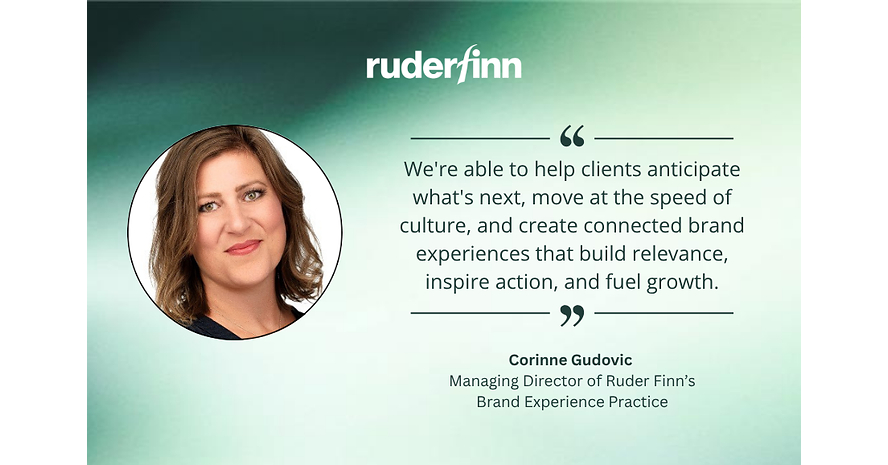 Ruder Finn Brand Experience Practice Adds Three New Clients to its Roster