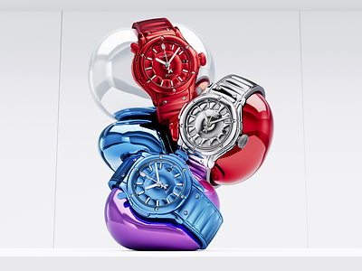 Hublot presents the Classic Fusion Balloon Dog by Jeff Koons