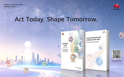 Huawei’s latest report proposes 10 key directions to Intelligent World 2035