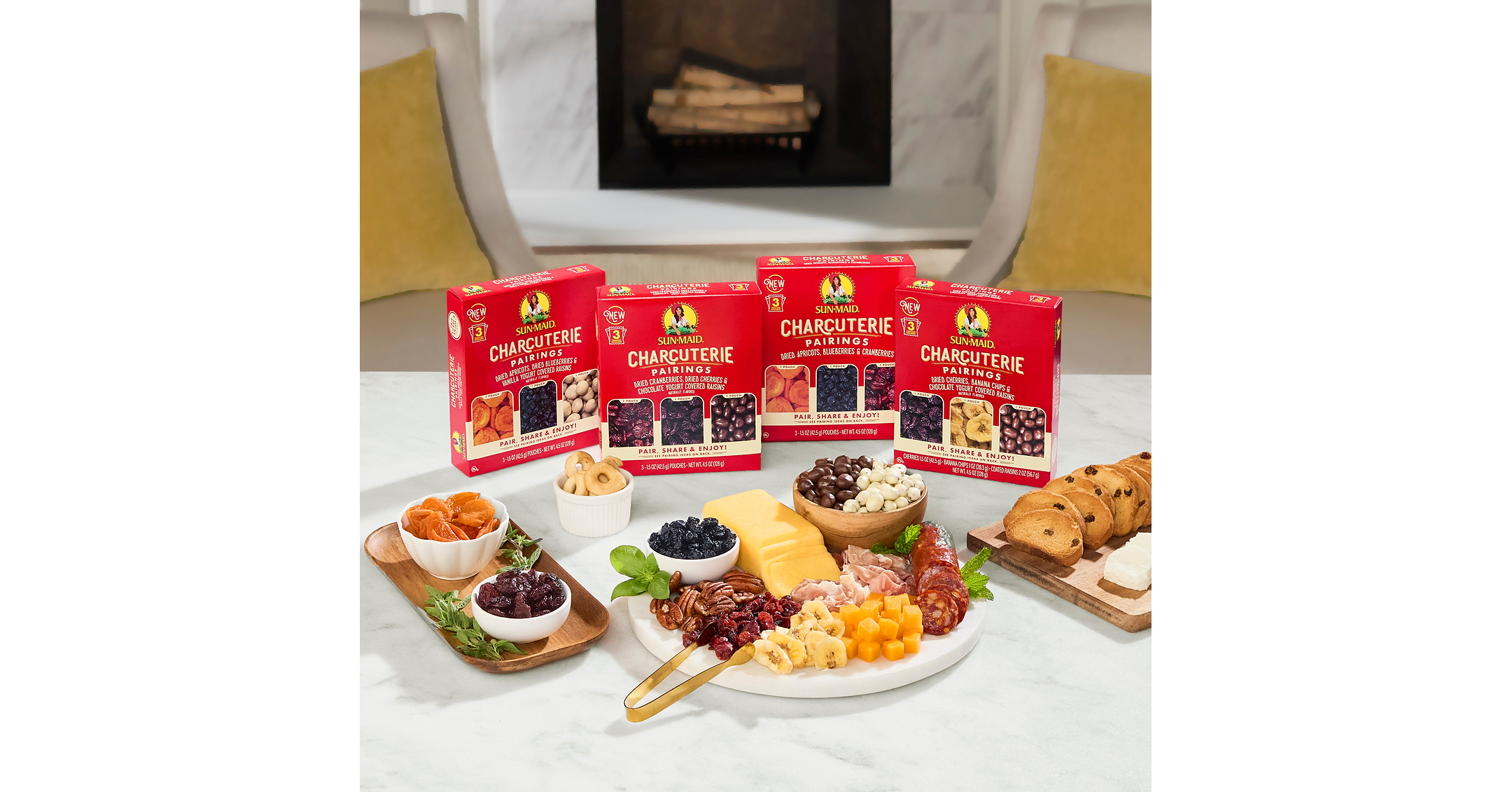 Sun-Maid Launches New Charcuterie Pairings