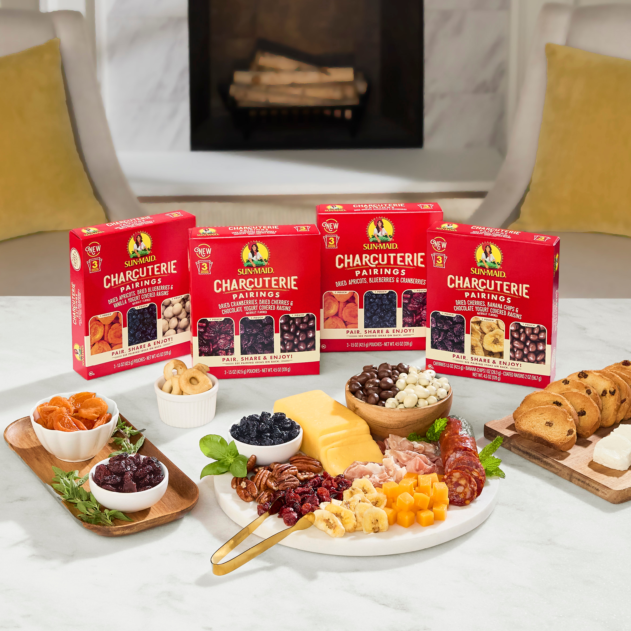 Sun-Maid Launches New Charcuterie Pairings