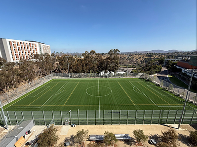 A combination of operational and environmental considerations informed Associated Students (A.S.) at San Diego State University's decision to replace an existing traditional infilled synthetic turf field with Pivot® Performance Turf by TenCate, which does not require traditional infill such as sand or black crumb rubber.