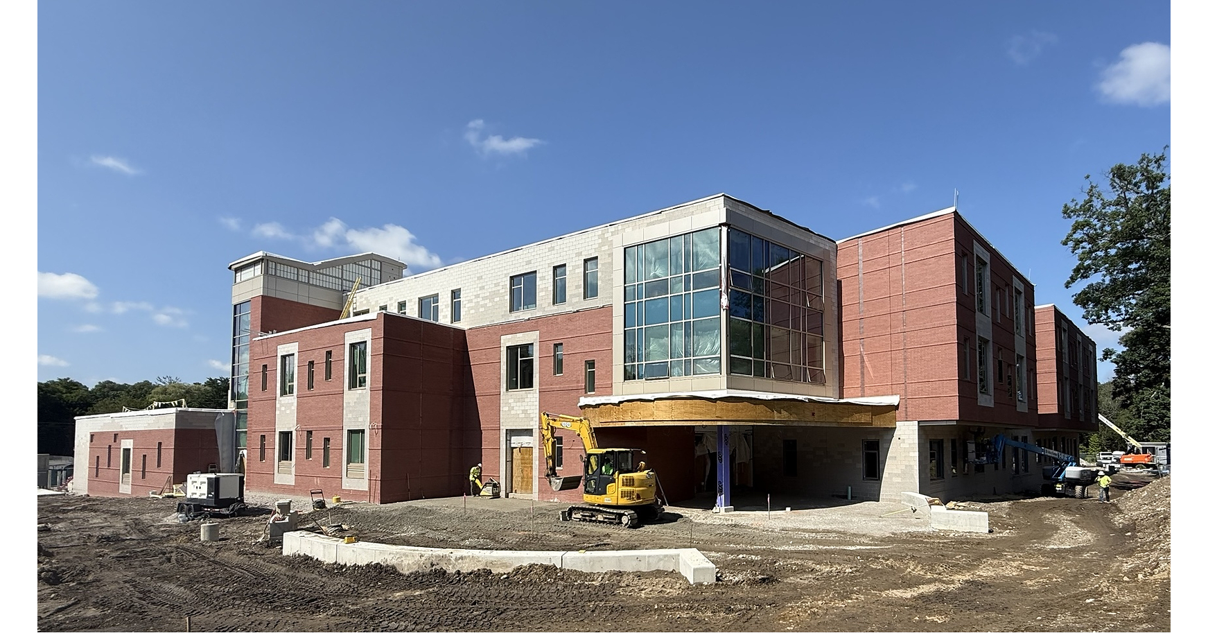 CTA Construction Managers Completes Building Enclosure at New Newton Countryside Elementary School