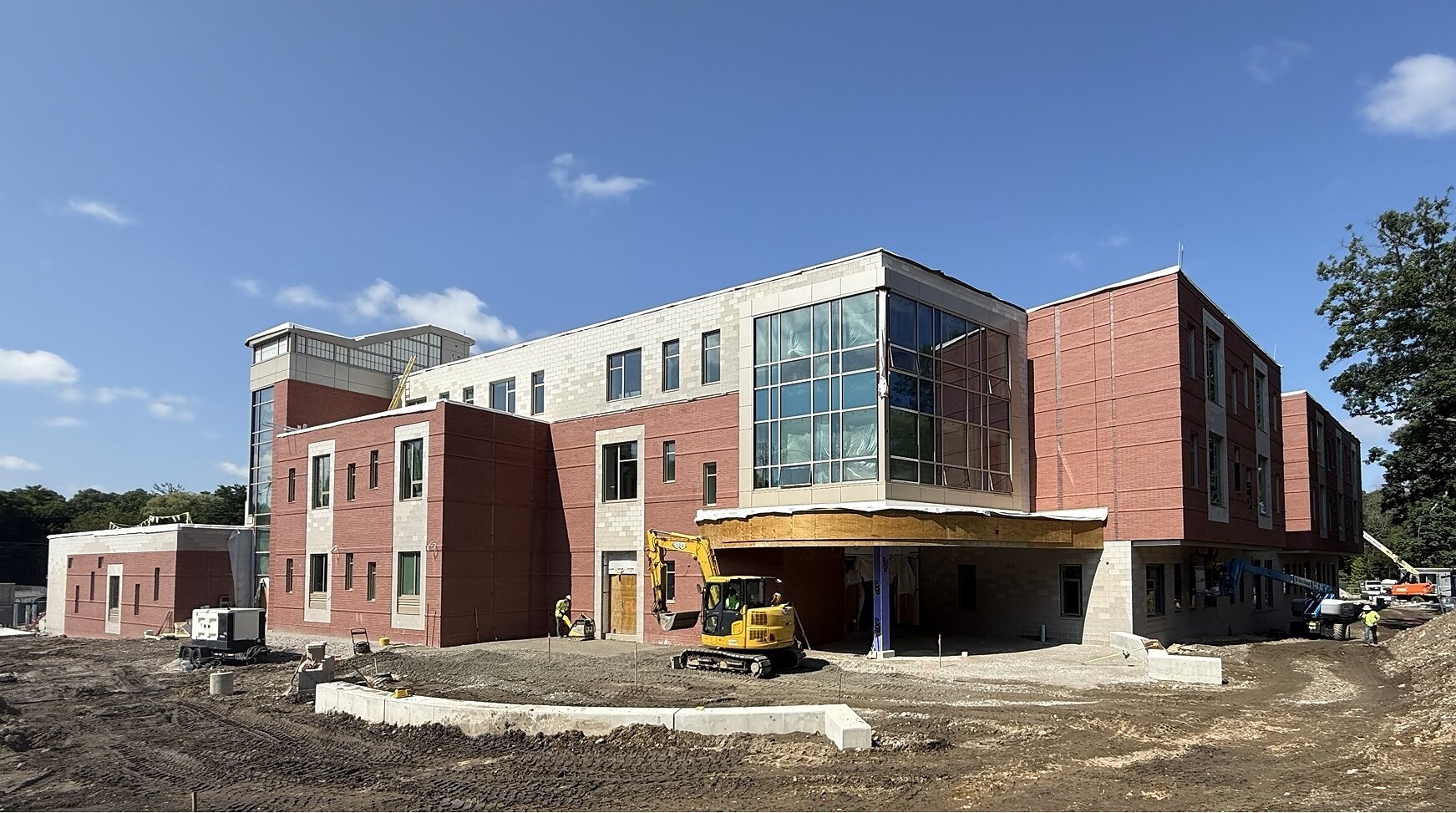 CTA Construction Managers Completes Building Enclosure at New Newton Countryside Elementary School