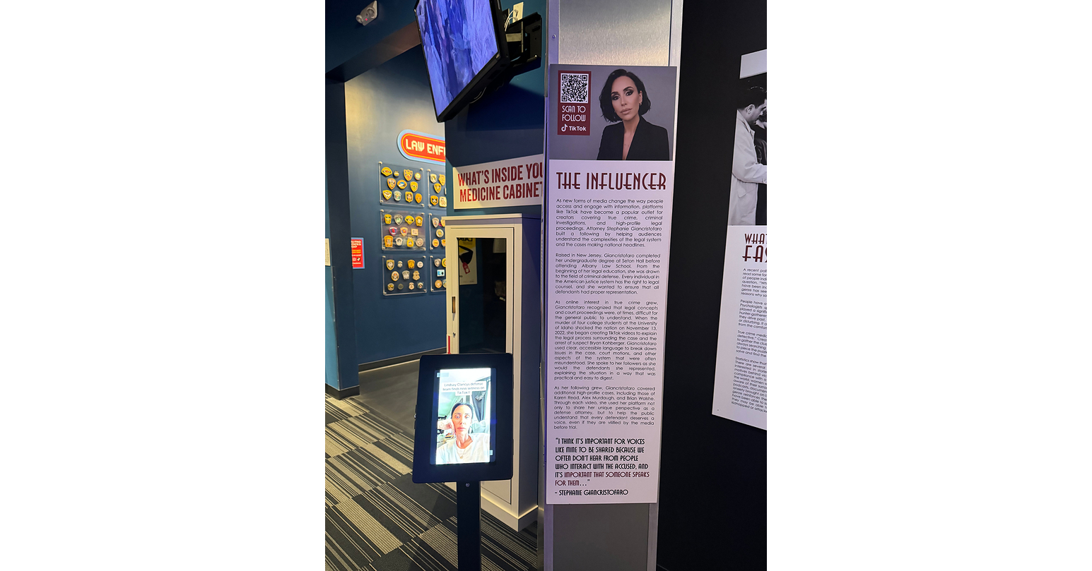 From Courtroom to TikTok: New Alcatraz East Exhibit Explores How Social Media Is Changing Crime Coverage