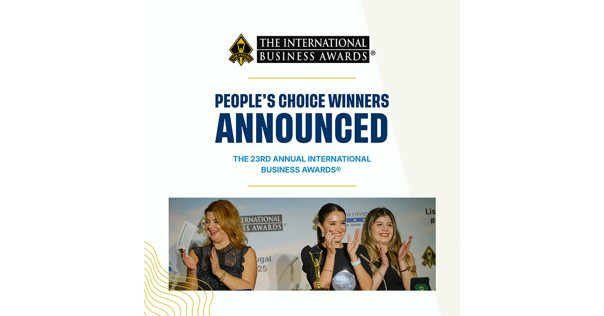 Winners of 2026 People's Choice Stevie® Awards for Favorite Companies Announced in The International Business Awards®