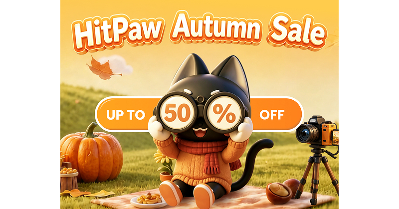 HitPaw Launches Autumn Sale with Up to 50% Off AI-Powered Creative Tools