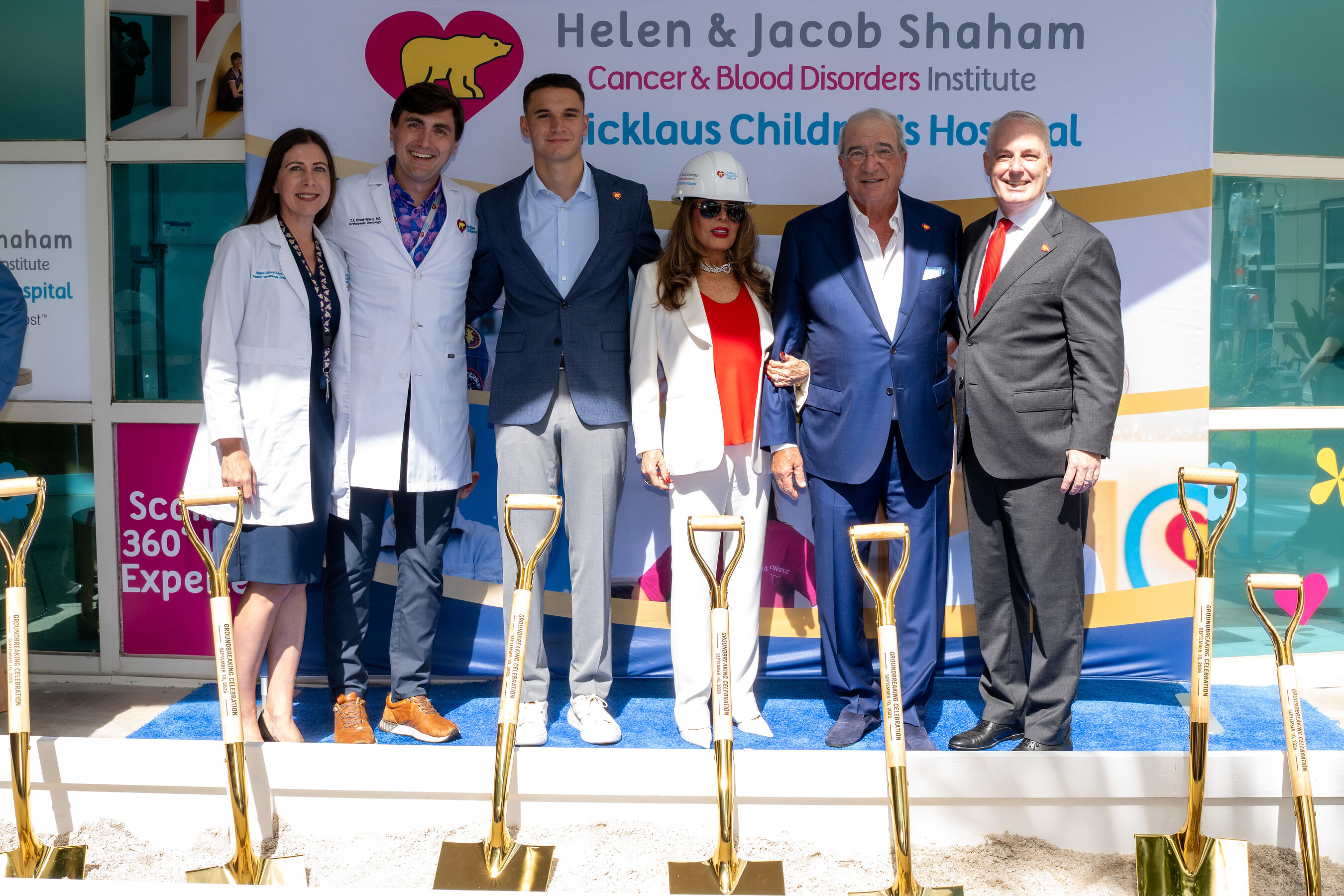 Nicklaus Children's Hospital Breaks Ground on Future Home for The Helen &amp; Jacob Shaham Cancer &amp; Blood Disorders Institute