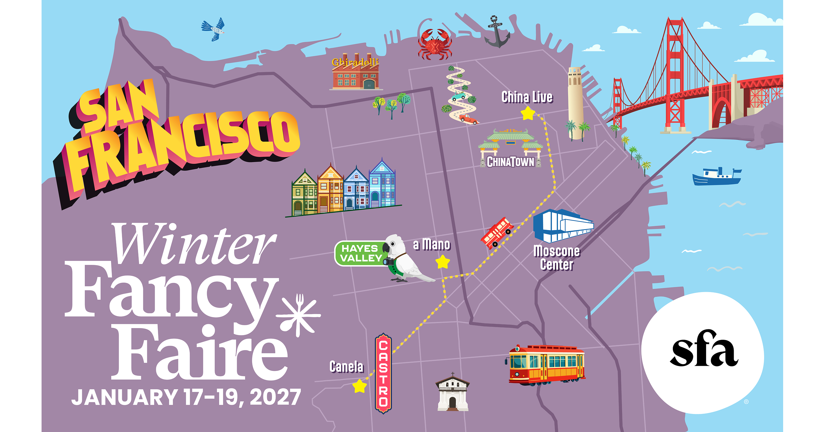 Specialty Food Association Unveils the San Francisco Restaurants Serving New Tasting Menus on the Winter FancyFaire* Campus Tasting Trail