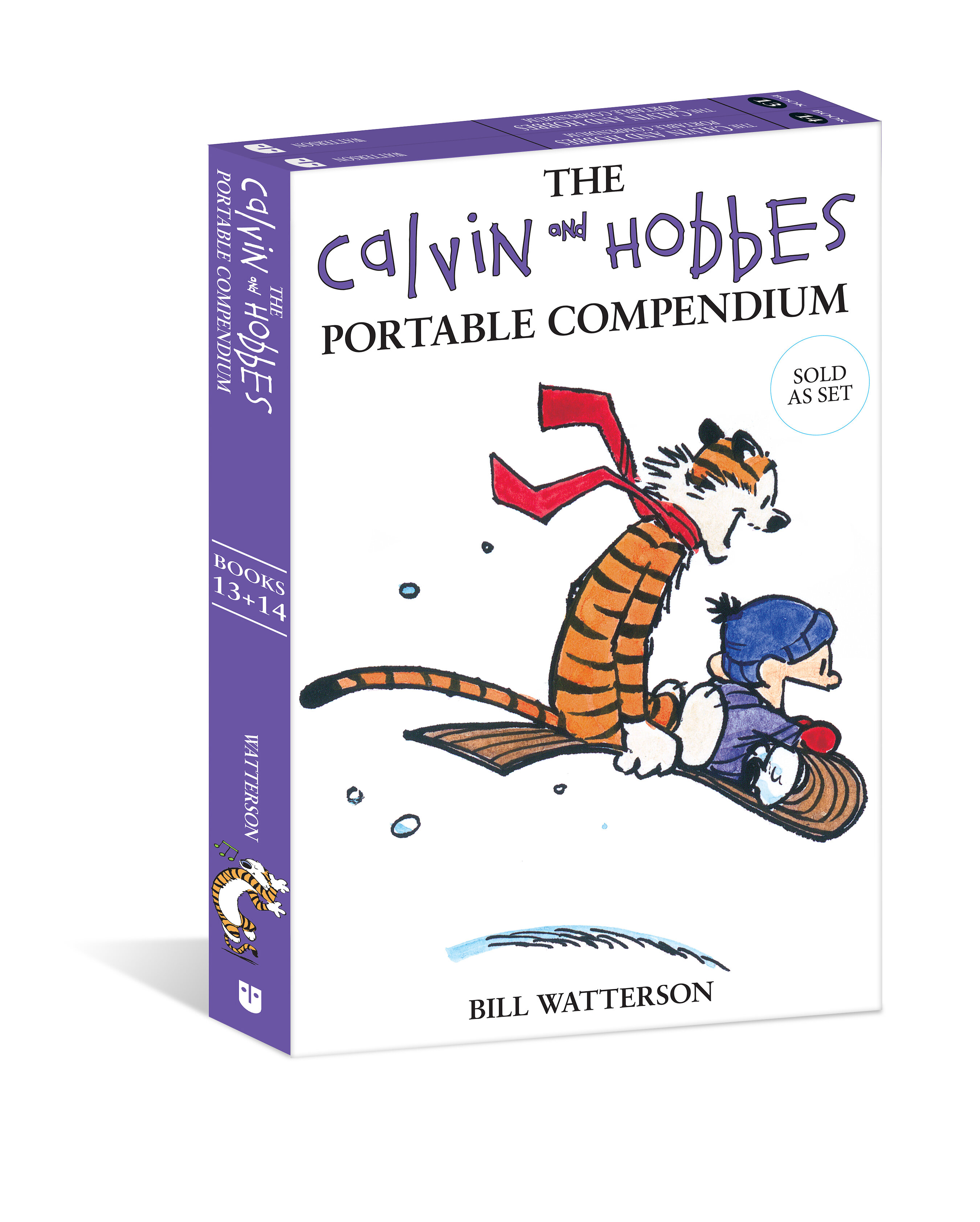 Calvin and Hobbes Portable Compendium Set, The Mysteries by Bill Watterson Available as ebooks; Complete Set of Compendium Series in Print