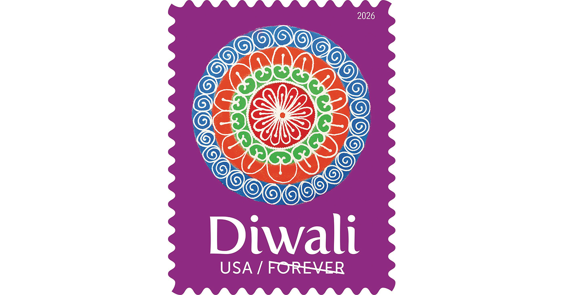 U.S. Postal Service Celebrates Festival of Lights With New Diwali Stamp