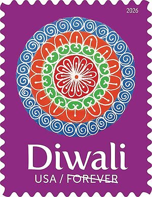 U.S. Postal Service Celebrates Festival of Lights With New Diwali Stamp