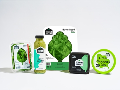 Gotham Greens offers longer lasting delicious lettuce and herbs that are always in season, along with a line of fresh salad kits, dressings, dips, and cooking sauces.