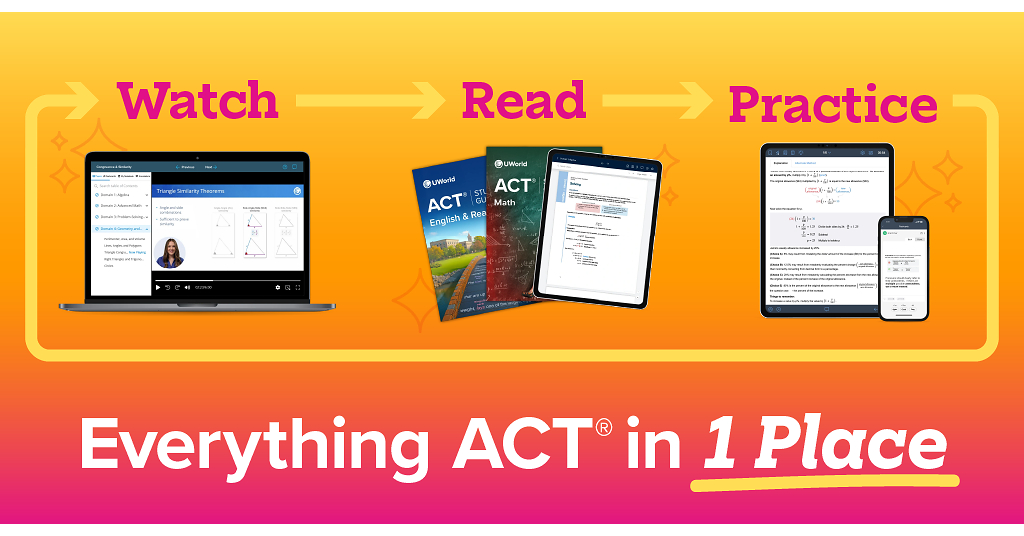UWorld Launches Comprehensive ACT® Prep Course, Expanding Beyond Its Question Bank