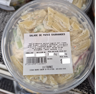 Salade de pâtes gourmandes Salade de pâtes gourmandes