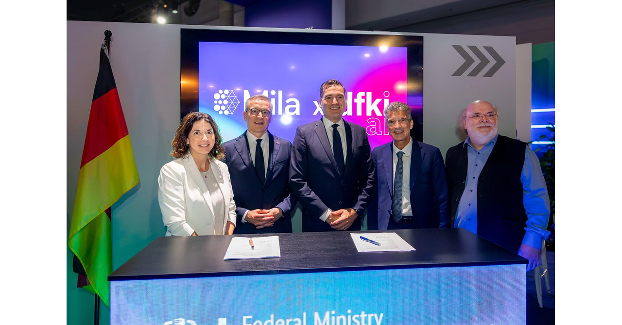 Canada and Germany Strengthen AI Cooperation Through Strategic Partnership Between DFKI and Mila - PR Newswire Canada