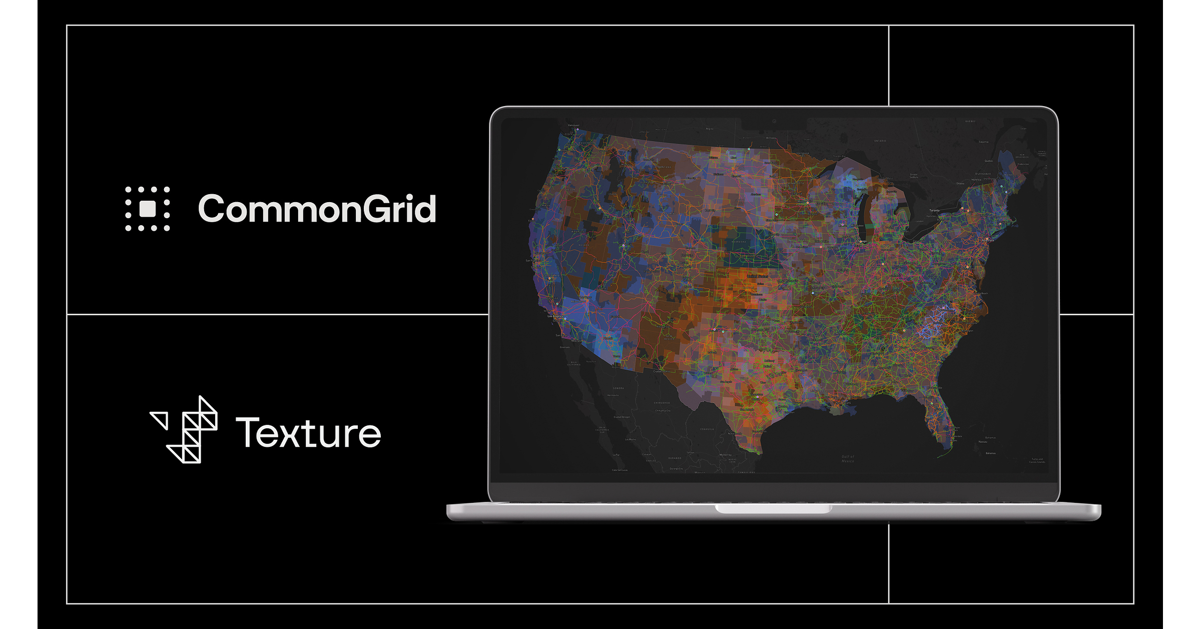 Texture launches CommonGrid, an open source registry of the US power grid