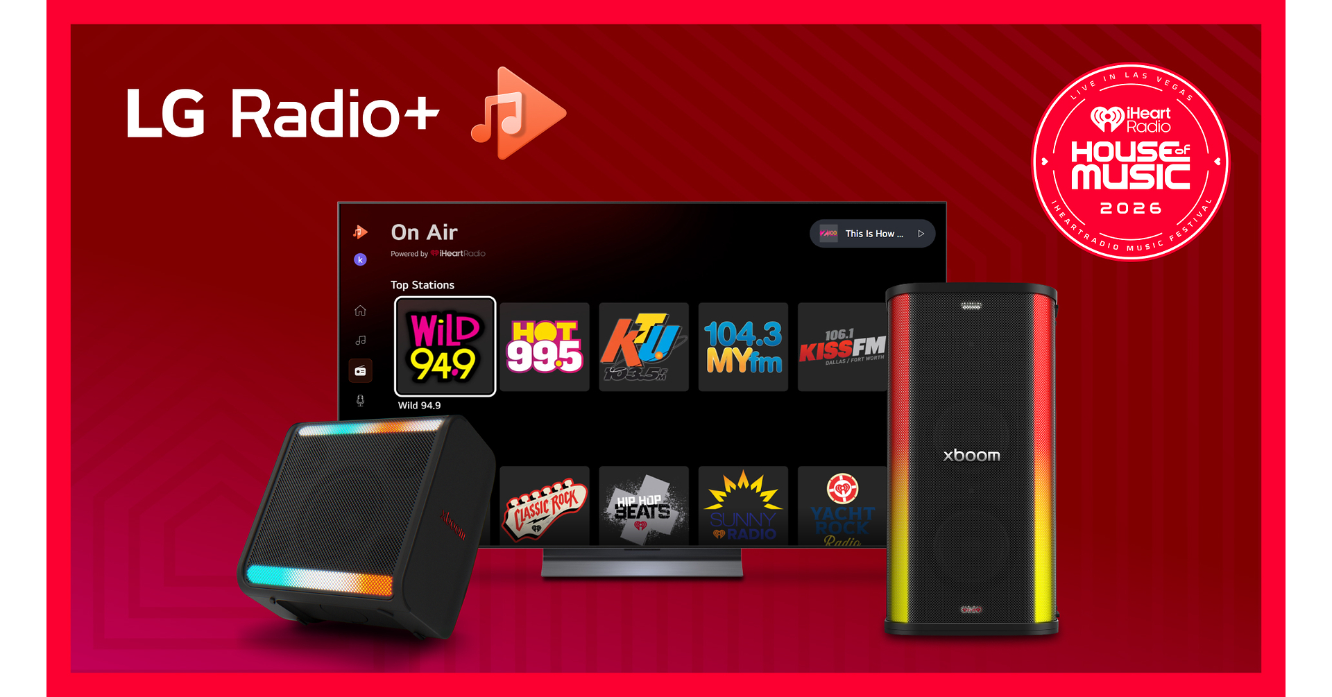 LG ELECTRONICS BRINGS LG RADIO+ TO THE 2026 IHEARTRADIO MUSIC FESTIVAL AS NATIONAL PARTNER