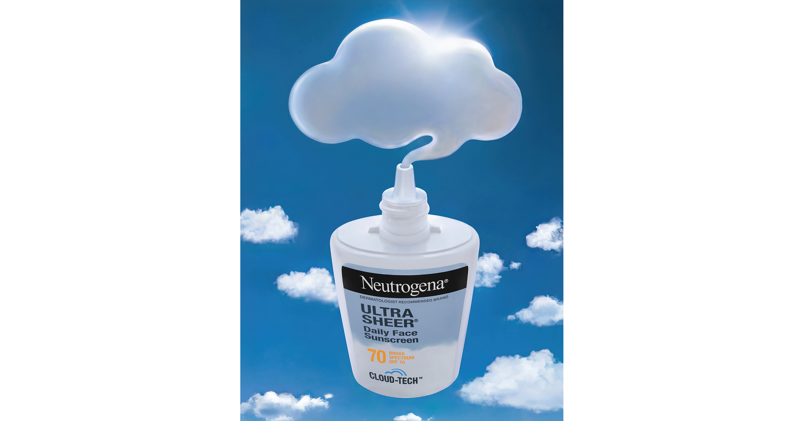Neutrogena® Launches New Sunscreen Technology with Cloud-Tech™, Combining Next-Generation Sun Protection, Skincare Benefits, and a Weightless Feel