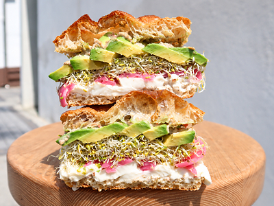Our Award-Winning Mozzarella Sandwich