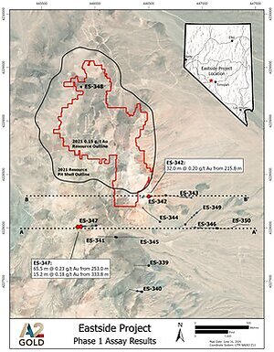 A2GOLD IDENTIFIES NEW GOLD ZONE MINERALIZATION SOUTHWEST OF MCINTOSH AND EXTENDS EXISTING MINERALIZATION AT EASTSIDE
