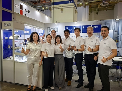 Representatives of the ROSTI Group at Medical Fair Asia 2026