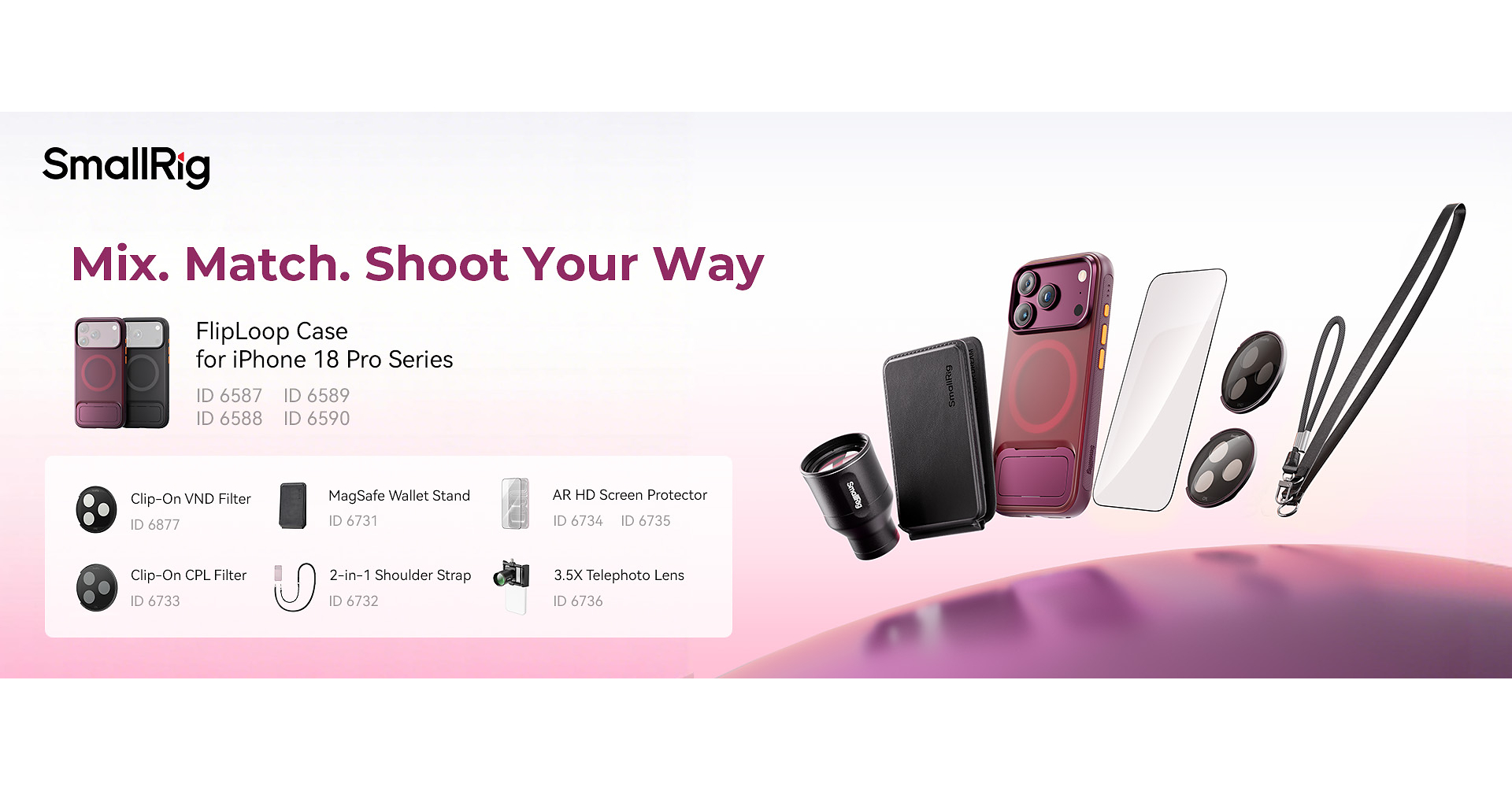 SmallRig Unveils a New Mobile Creation Ecosystem for iPhone 18 Series