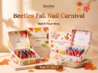 Beetles Gel Polish Launches Fall Nail Carnival to Help Nail Lovers Create Fall Looks They Love