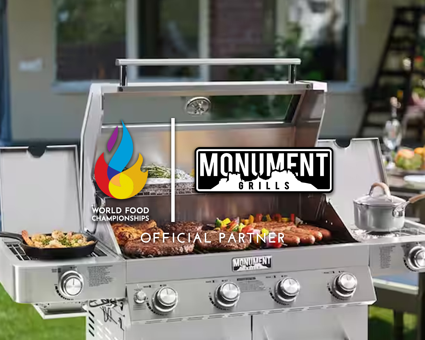 Monument Grills Named Official Gas Grill of the 2026 World Food Championships
