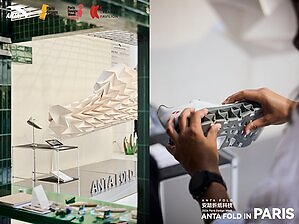 ANTA FOLD presenta innovación estructural en la Paris Design Week