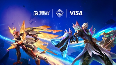 Promotional poster featuring Visa and MOONTON Games