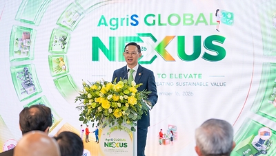 H.E. Tran Phuoc Anh, Ambassador of Vietnam to Singapore, highlights the significance of AgriS establishing the AgriS Global Innovation Center in Singapore to connect Vietnam’s agricultural capabilities with international science, technology, capital and markets