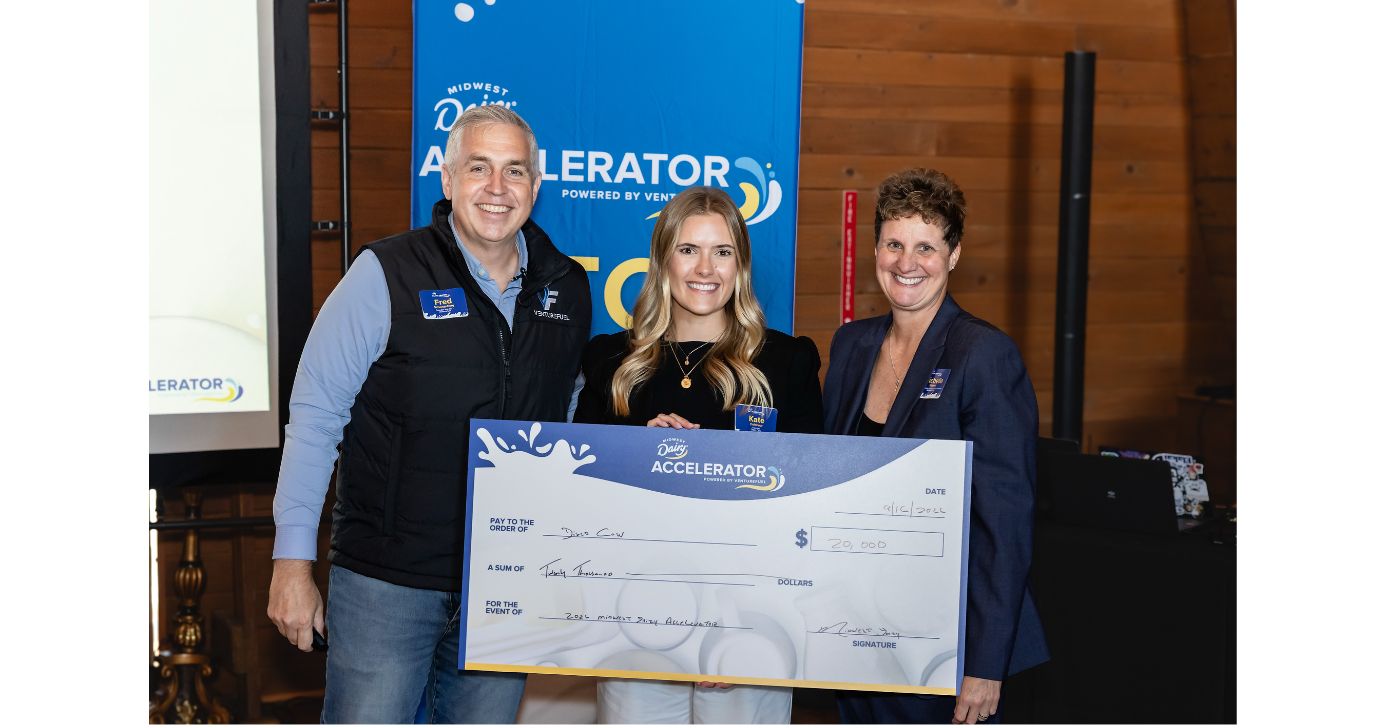 Disco Cow Named Grand Prize Winner of Second Annual Midwest Dairy Accelerator