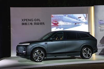 XPENG G9L stuns at China launch event in Beijing. Image credit: XPENG