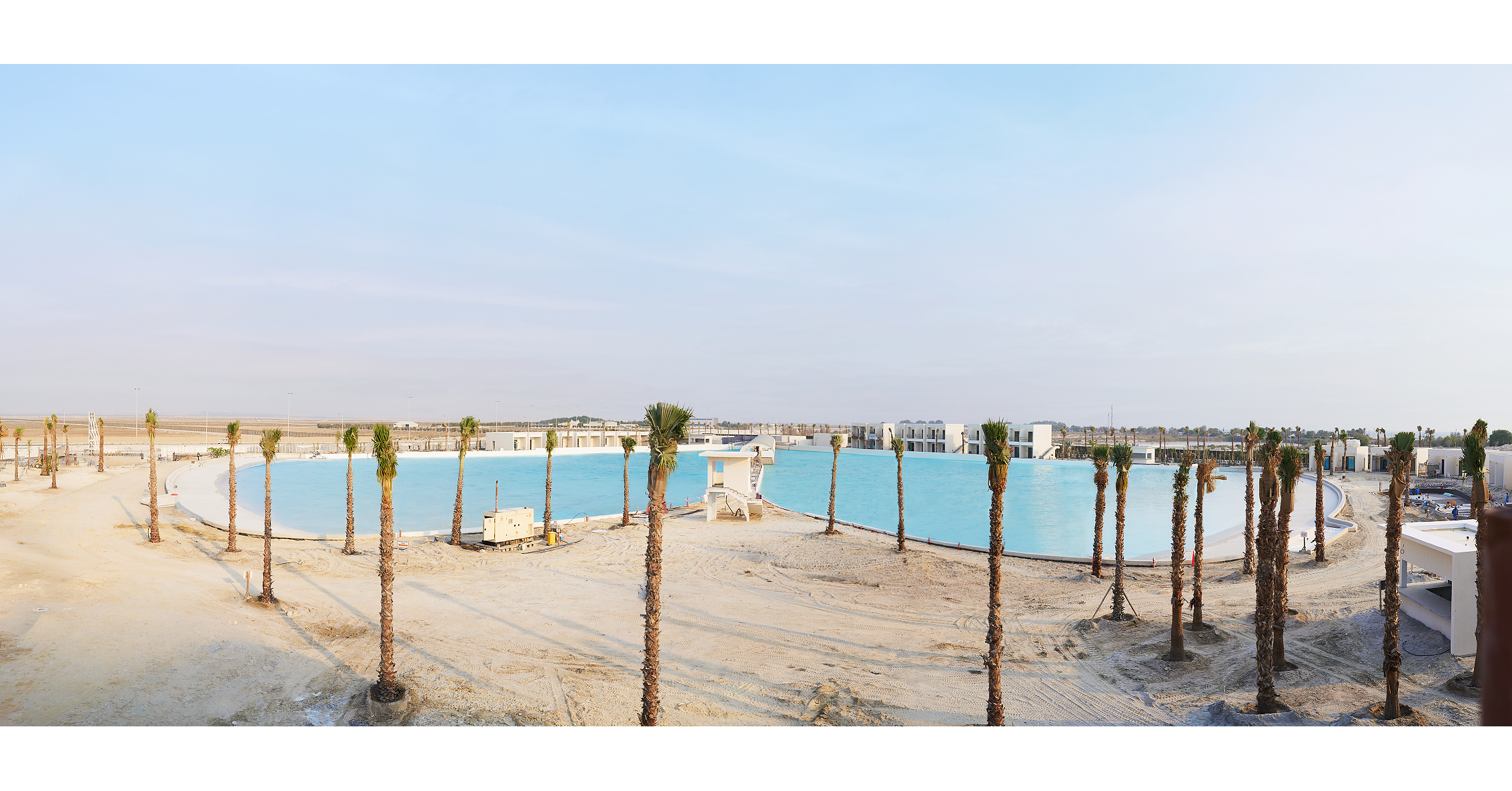 Club Hawaii @ Bahrain Surf Park Marks Major Construction Milestone as Lagoon Filling Reaches Completion