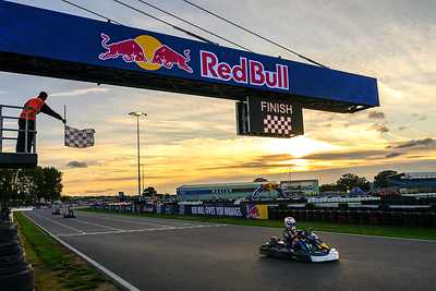 Max Verstappen seen during the Red Bull “Max vs 100” in Silverstone, Great Britain on September 16, 2026.
