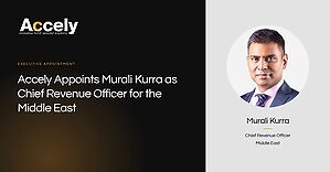Accely Appoints Murali Kurra as Chief Revenue Officer for the Middle East