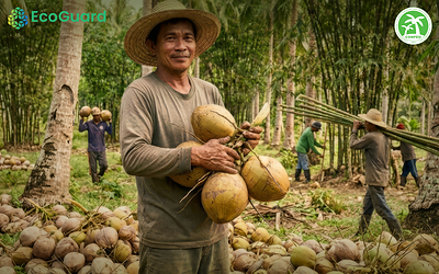 The EcoGuard platform delivers cutting-edge digital carbon market infrastructure, including the ability to register, verify, finance, and manage carbon projects across coconut-growing regions spanning approximately 3.6 million hectares of farmland in Philippines