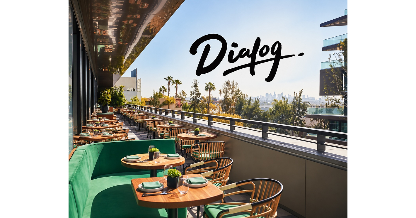 DIALOG CAFÉ TO OPEN RESIDENCY AT THE SUN ROSE WEST HOLLYWOOD