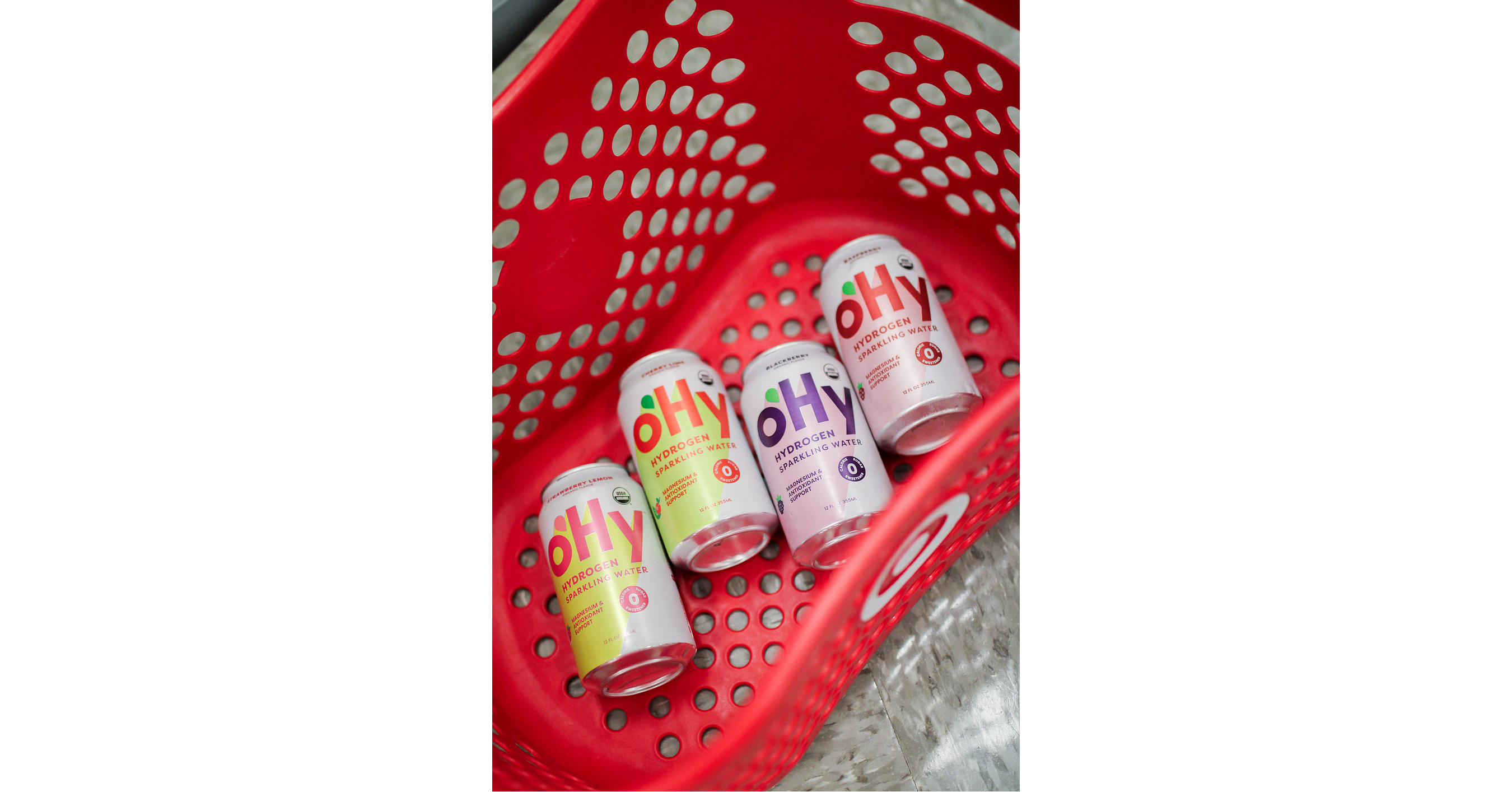 oHy Makes a Splash at Target with Nationwide Launch of Its Hydrogen Sparkling Water