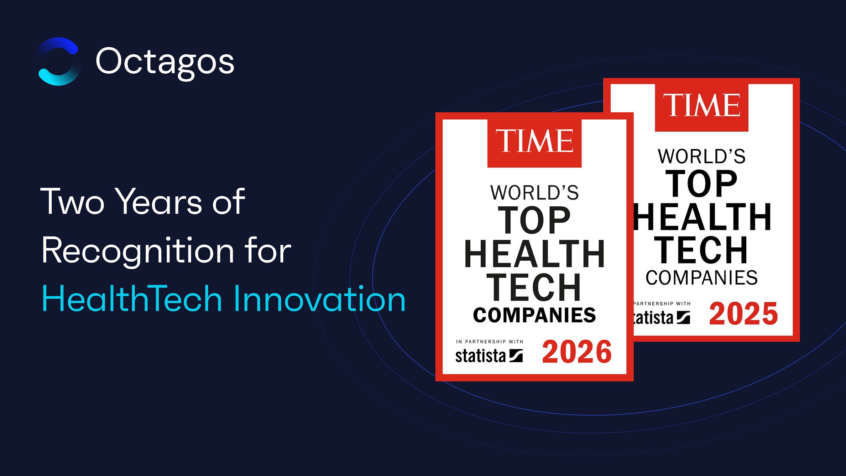 Octagos Earns TIME's World's Top HealthTech Companies Recognition for Second Consecutive Year