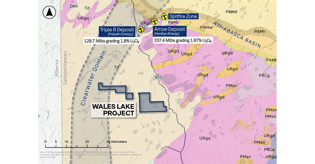 Blast Resources Reviews Tectonic Break at the Wales Lake Uranium Project in the Athabasca Basin Region, Saskatchewan