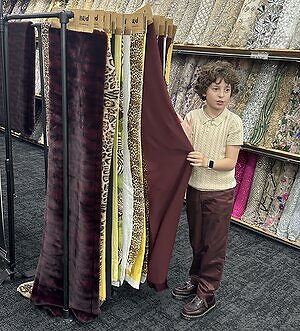 Youngest Runway Fashion Designer Launches Own Fabric Collection With Mood Fabrics -- Earns Two More Guinness World Records